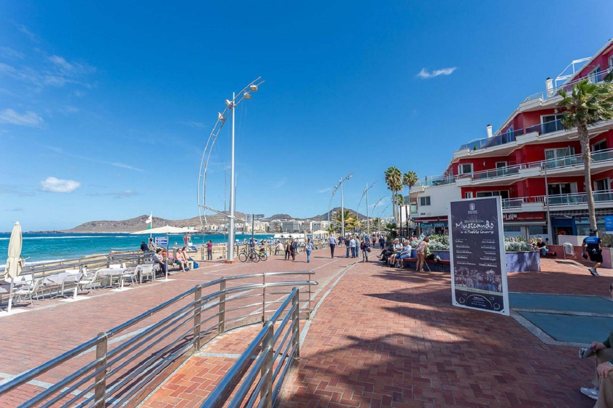 Estudio Con Balcon Playa Las Canteras Las Palmas / Gran Canaria Exterior foto